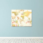 Religieuze overtuiging canvas afdruk (Insitu (Houten vloer))