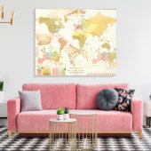 Religieuze overtuiging canvas afdruk (Insitu (Woonkamer))