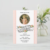 Religieuze Paas Lente Pascha Brunch Feest Kaart (Staand voorkant)