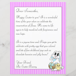 Religieuze paasbrief voor je Kinder brochure