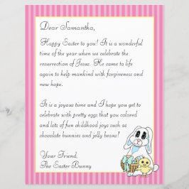 Religieuze paasbrief voor je Kinder brochure