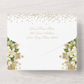 Religieuze Paasfoto opstandingsgebed All In One Uitnodiging (Achterkant)