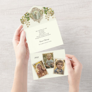 Religieuze Paasfoto opstandingsgebed All In One Uitnodiging