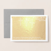 "Religieuze" paaskaart voor Kaart/Folie Folie Kaarten (Voorkant met envelop)