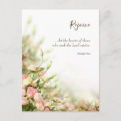 Religieuze paaskaarten - Sentiments Rejoice Briefkaart (Voorkant)