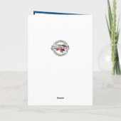 Religieuze  paasmakerij door kruisverbijstering Ho Feestdagen Kaart (Achterkant)