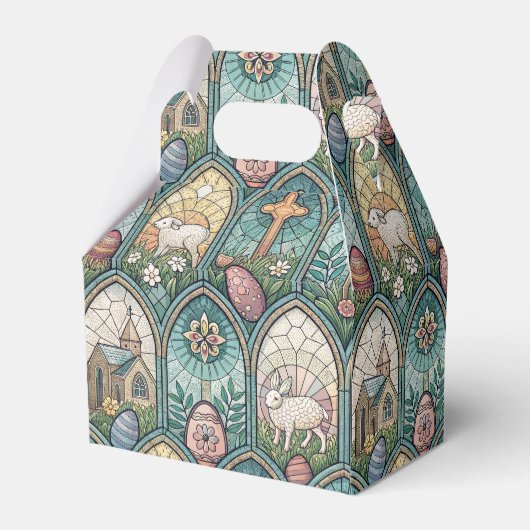 Religieuze Pasen Bedankdoosjes (Achterkant)