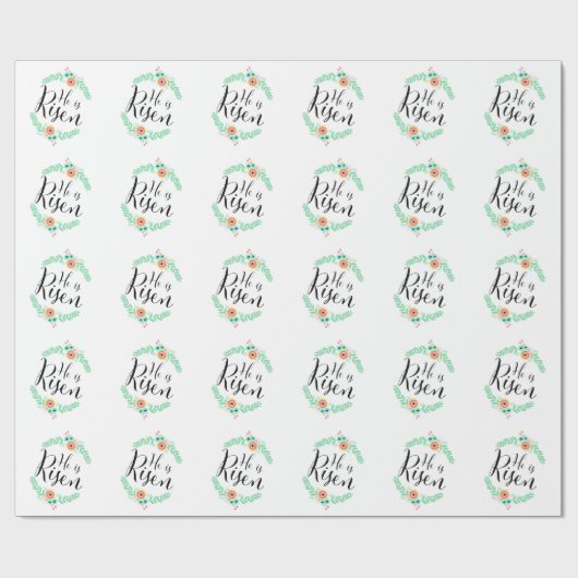 Religieuze Pasen Cadeaupapier (Vlak)