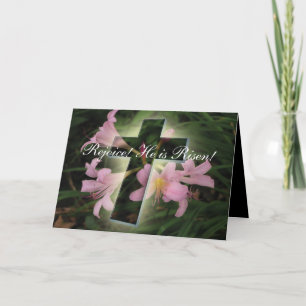 Religieuze Pasen Feestdagen Kaart