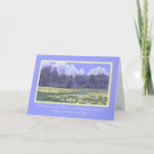 Religieuze Pasen Kaart — Verheug je in de Heer (Voorkant)