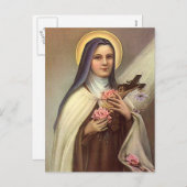 Religieuze Pasen, non met kruis Feestdagenkaart (Voorkant / Achterkant)