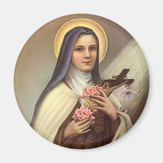  Religieuze Pasen, non met kruis Magneet (Voorkant)