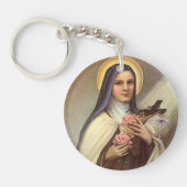  Religieuze Pasen, non met kruis Sleutelhanger (Voorkant)