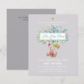 Religieuze Pasen Uitnodigingsbudget (Voorkant / Achterkant)