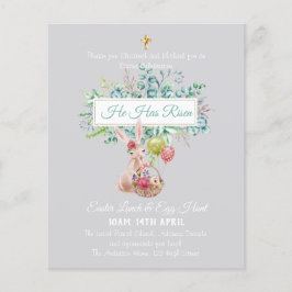 Religieuze Pasen Uitnodigingsbudget