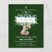 Religieuze Pasen Uitnodigingsbudget (Voorkant)