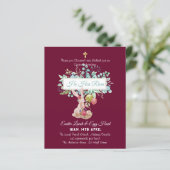 Religieuze Pasen Uitnodigingsbudget (Staand voorkant)