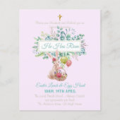 Religieuze Pasen Uitnodigingsbudget (Voorkant)