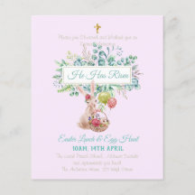 Religieuze Pasen Uitnodigingsbudget