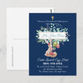 Religieuze Pasen Uitnodigingsbudget Briefkaart (Voorkant / Achterkant)