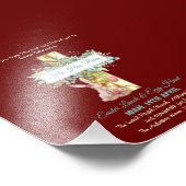 Religieuze Pasen Uitnodigingsbudget Foto Afdruk (Hoek)