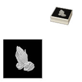 Religieuze Praying Hands Rubberstempel (Gestempeld)