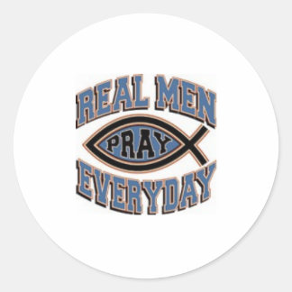 Religieuze promoties ronde sticker