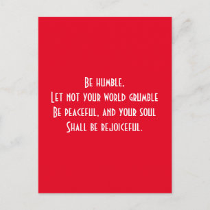 Religieuze quote briefkaart