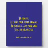 Religieuze quote fotoplaat (Voorkant)