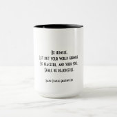 Religieuze quote mok (Midden)