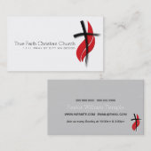 Religieuze religie Christelijk pastor christendom Visitekaartje (Voorkant / Achterkant)