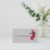 Religieuze religie Christelijk pastor christendom Visitekaartje (Staand voorkant)