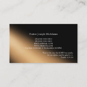 Religieuze religie Christelijk pastor christendom Visitekaartje (Achterkant)