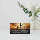 Religieuze religie Christelijk pastor christendom Visitekaartje (Staand voorkant)