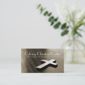 Religieuze religie Christelijk pastor christendom Visitekaartje (Staand voorkant)