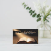 Religieuze religie Christelijk pastor christendom Visitekaartje (Staand voorkant)