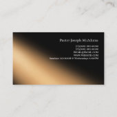 Religieuze religie Christelijk pastor christendom Visitekaartje (Achterkant)