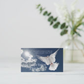 Religieuze religie Christelijk pastor christendom Visitekaartje (Staand voorkant)