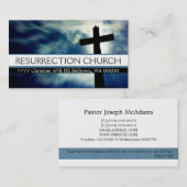 Religieuze religie Christelijk pastor christendom Visitekaartje (Voorkant / Achterkant)