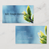 Religieuze religie Christelijk pastor christendom Visitekaartje (Voorkant / Achterkant)