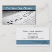 Religieuze religie Christelijk pastor christendom Visitekaartje (Voorkant / Achterkant)
