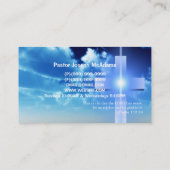 Religieuze religie Christelijk pastor christendom Visitekaartje (Achterkant)