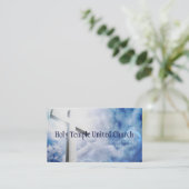 Religieuze religie Christelijk pastor christendom Visitekaartje (Staand voorkant)