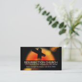 Religieuze religie Christelijk pastor christendom Visitekaartje (Staand voorkant)