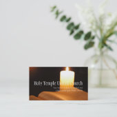 Religieuze religie Christelijk pastor christendom Visitekaartje (Staand voorkant)