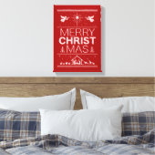 Religieuze religie voor de lelijke kerstavond van  canvas afdruk (Insitu (Slaapkamer))