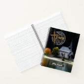 Religieuze rustieke Kerk Schrift Gebed Journal Notitieboek (Binnen)