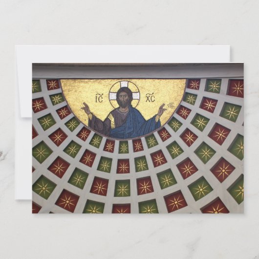 Religieuze Scene-uitnodiging Kaart (Voorkant)