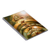 Religieuze schepping van de katholieke wereldkunst notitieboek (Rechterzijde)