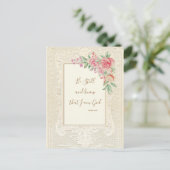 Religieuze scripts zijn nog steeds mogelijk en ken briefkaart (Staand voorkant)